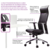 Fauteuil de direction Padova – Image 5