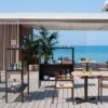 Table terrasse Metal et Teck