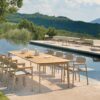 Table terrasse Metal et Teck – Image 2